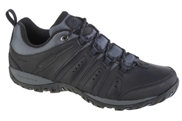 Columbia Woodburn II WATERPROOF GRAPHITE/DARK MOUNTAIN - Bigfootshoes